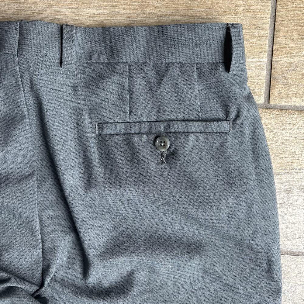 Michael Kors Mens Size 34x30 Dress Pants Gray Classic Fit Performance - Picture 14 of 15